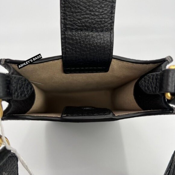 Tory Burch Thea Cellphone Crossbody In Black - Picture 8 of 10